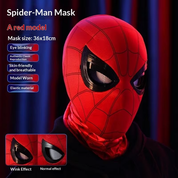Masque tendance avec yeux mobiles, accessoire de cosplay cool, masque manuel étonnant, cadeau pour festivals et fêtes