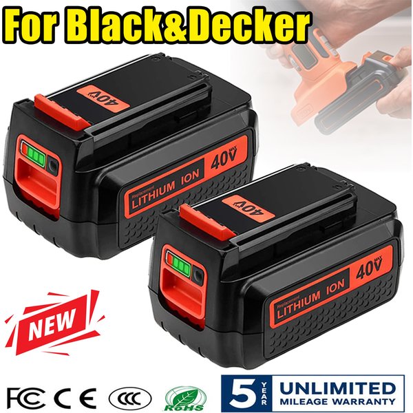 Batterie de rechange pour outil sans fil Black & Decker, 36V, 40V, 3,5 Ah, LBX2040, LBX36, LBXR36, LBXR2036, LST540, LCS1240