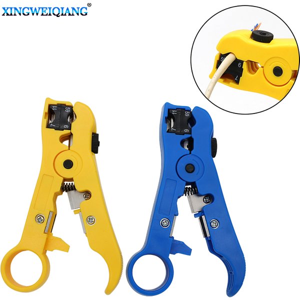 Pince à dénuder automatique, dénudeur de fil de câble Coaxial universel, outils de sertissage avec clé hexagonale
