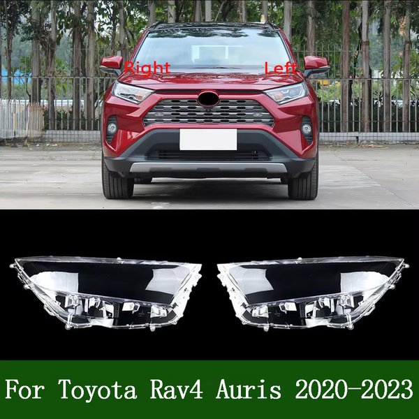 Pour Toyota Rav4 Auris 2020 2021-2023, couvercle de phare transparent, coque de phare, lentille transparente en plexiglas, remplacement de l'abat-jour d'origine