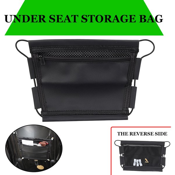 Motorrad Roller Sitz Tasche Unter Sitz Lagerung Tasche Organizer PU Leder Unter Sitz Lagerung Tasche Tasche Dual Taschen XMAX NMAX ADV