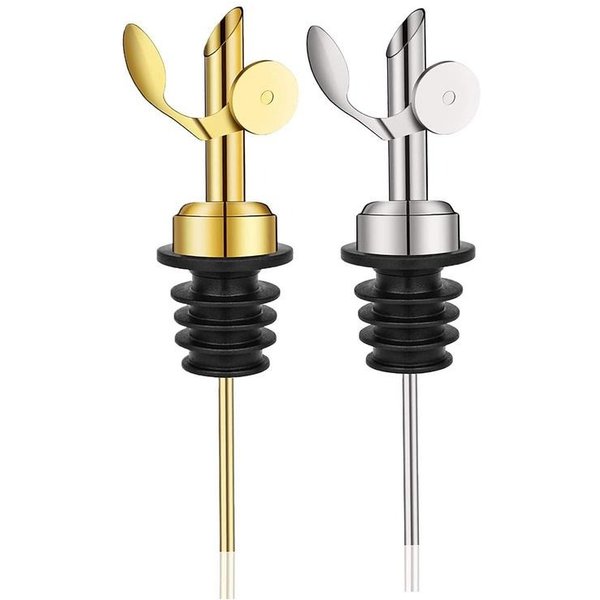 Öl Flasche Stopper Kappe Spender Sprayer Lock Wein Ausgießer Sauce Düse Schnaps Auslaufsicher Stecker Flasche Stopper Küche Werkzeuge