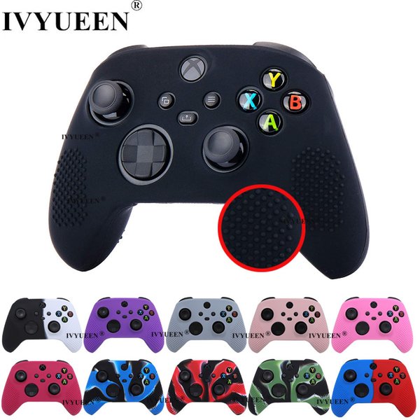 IVYUEEN peau de protection antidérapante pour XBox série X S contrôleur de base coque en silicone poignée MixColor housse de protection
