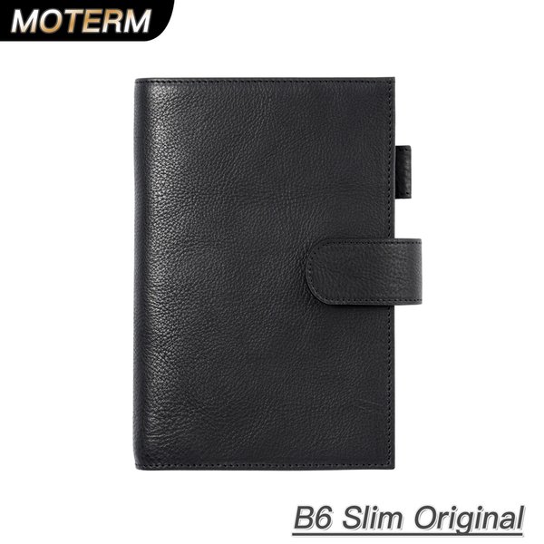 Moterm B6 mince/Min couverture originale pour JIBUN TECHO cahier pleine fleur végétal tanné peau de vache planificateur organisateur Journal Journal