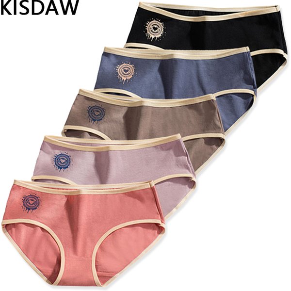 5 Pcs/set Teens Girls Underwear Cotton Adolescent Girls Briefs Soft Teenage Girl Panties Age 8-16 Years Kids Triangle Underpants