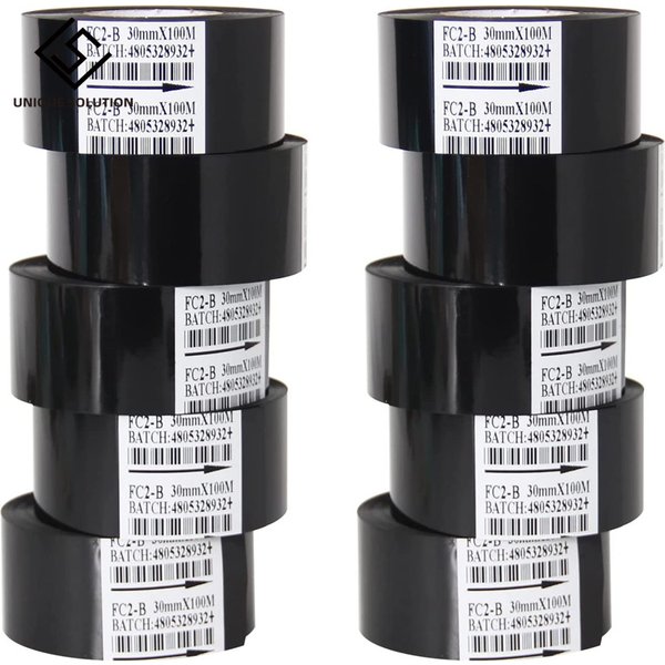 Thermal Ribbon Of Ribbon Printing Machine 30*100m Date Code Printer Accessory Black 25mm 30mm 35mm Width For DY-8 HP-241B