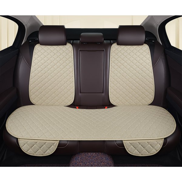 Housse de siège de voiture en tissu respirant en lin pour toutes les saisons, coussin de protection de siège de voiture pour General Motors, protection de siège de voiture, intérieur de voiture