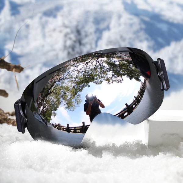 Lunettes de ski professionnelles légères pour hommes, UV400, anti-buée, pour adultes, lunettes de snowboard et de ski pour femmes, ultra-légères, pour l'hiver.