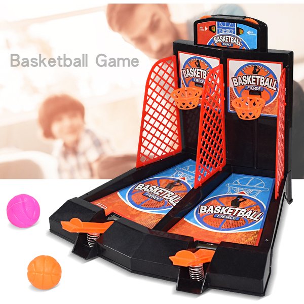 Kinderspielzeug Zweispieler-Spiel Kinder-Tisch-Schießspielzeug Jungen-Spielzeug Finger-Auswurf-Basketball