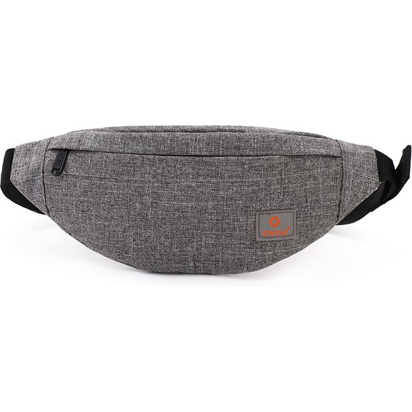 TINYAT New Women Casual Waist Pack Bag Brand Canvas Shoulder Fanny Packs Women Belt Bag Pouch For Money Phone Black Bum Hip Bag