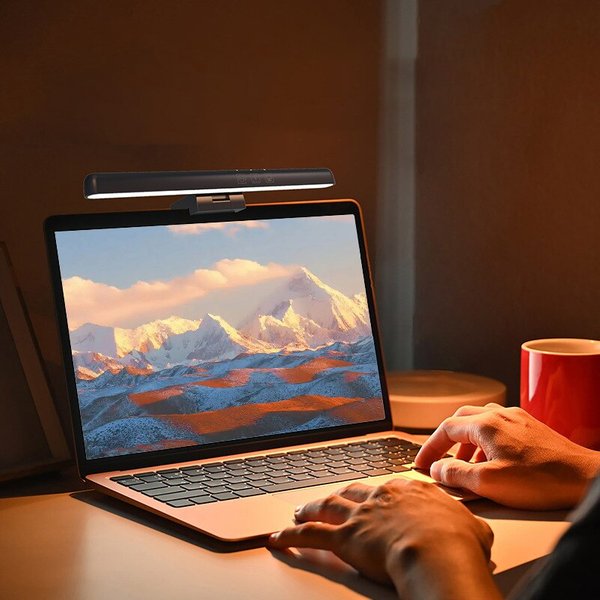 LED-Bildschirm Schreibtisch lampe Augenschutz stufenlos Dimmen USB-Nachtlichter Computer Bildschirm Clip Monitor lernen Lese tisch lampen
