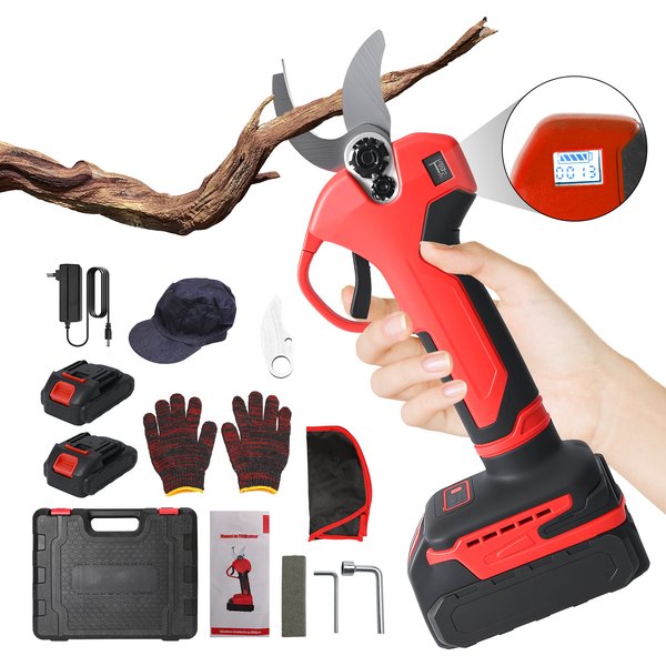 650W 40mm Elektrische Astschere, bürstenlos, kabellos, Gartenschere, Obstbaum-Astschneider, Werkzeug für Makita 18V Akku