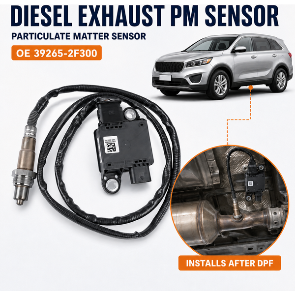 AP02 Diesel-Abgas-PM-Partikelsensor für Kia Sorento Hyundai Santa Fe 39265-2F300 0281006552 0281006553