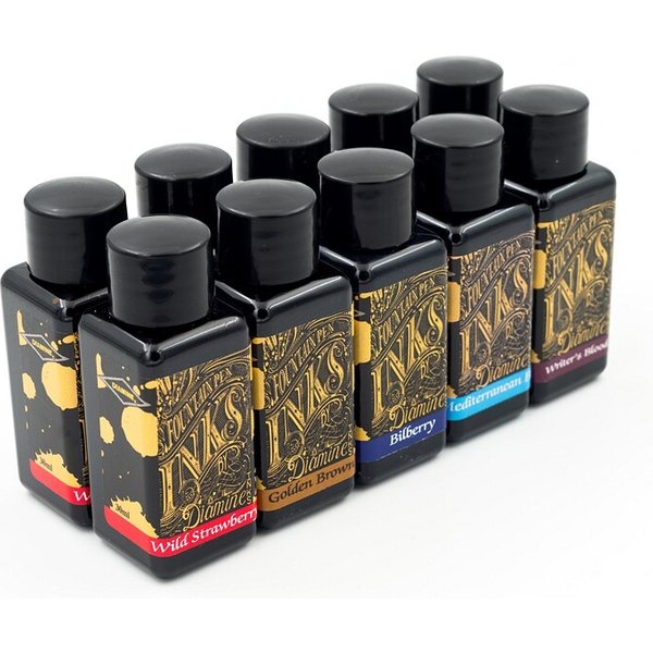30ml Britische Original Diamine Farbtinte Mehrere Farbtöne Kunstmalerei-Tinte für Füllfederhalter Dip-Pen Schreiben Zeichnen Schreibwaren