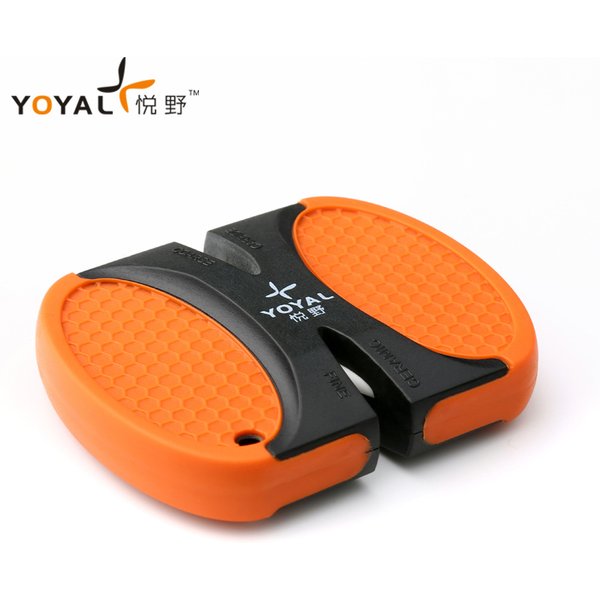 Outils d'affûtage de couteaux de poche TAIDEA pour l'extérieur, mini-affûteur de couteaux en céramique professionnel portable, aiguiseur de couteaux de cuisine