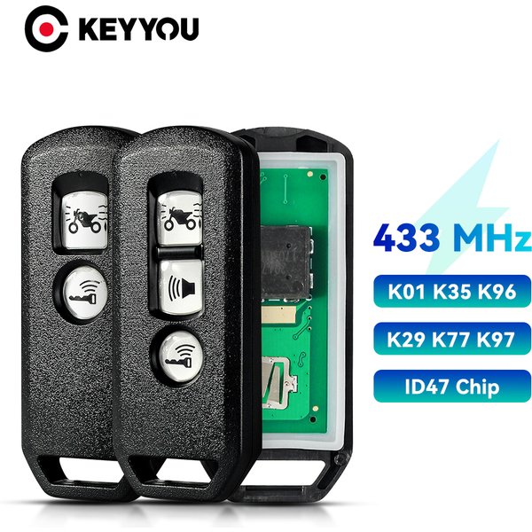 EllYYOU-Clé Télécommande pour Moto Honda et Scooter, Carte PCX150, K01, K77, K96, K97, K35V3, ADV SH 150, Forza 300