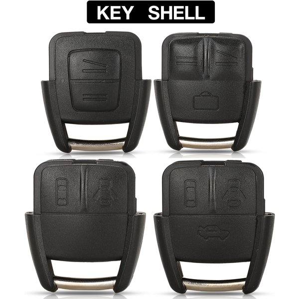 Jingyuqin-Coque de clé de voiture à distance, étui pour OPEL, VAUXHALL, Vectra, Zafira, Omega, Astra, Chevrolet, Viva, BRASCanon, ASTRA, VECTRA, 2/3 BTN