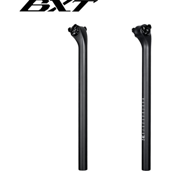BXT tige de selle de vélo en Fiber de carbone VTT tige de selle en carbone 27.2mm diamètre route Bicicleta cadre en carbone 400mm pièces