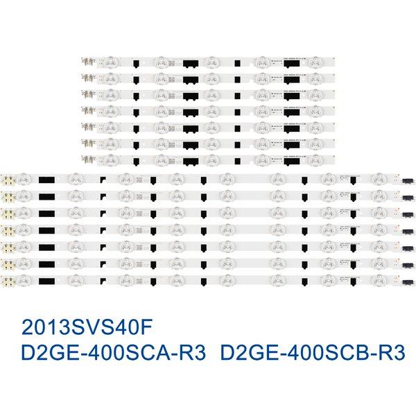 Bande LED pour UN40F6400 UE40F6500 UE40F6200AK UE40F5300 UE40F6800 UE40F6510 UA40F5000 AJ UE40F6650 BN96-25304A BN41-01970A