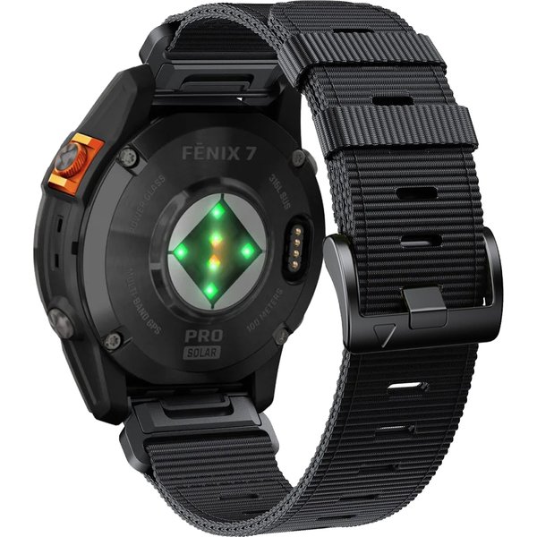 QuickFit 22mm 26mm Nylon Strap For Garmin Fenix 7 7X 6X Pro/Epix Pro Gen 2 51mm 47mm/Fenix6 5Plus 5XPlus Braided Watchband