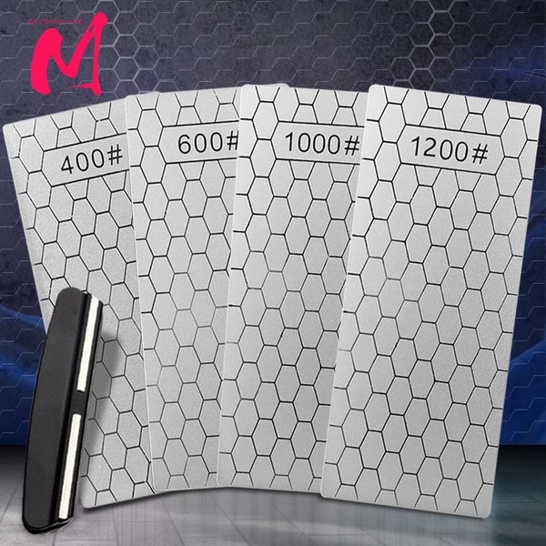 Diamant-Schleifstein, Messerschärfer, 150 x 63 mm, ultradünnes Wabenoberflächenmesser, Schleifstein, Küchenschleifwerkzeug