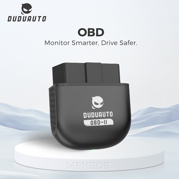 DUDUAUTO DUDU7 Universeller Auto-OBD-Monitor für Intelligenteres Fahren und Sichereres Fahren, BT 5.1 OBD Direktanzeige auf der Haupteinheit, Schlankes Dashboard-UI-Design