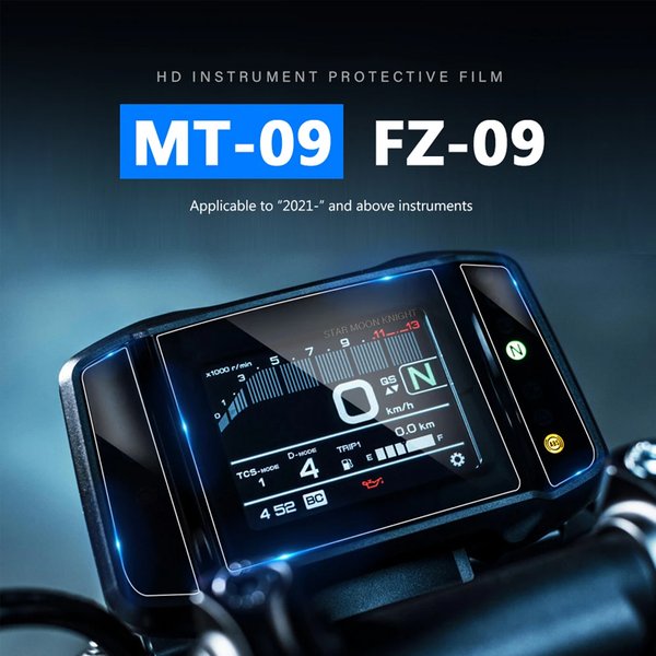 Für Yamaha MT-09 MT09 MT 09 2021 2022 2023 Motorrad Screen Protector Aufkleber Instrument Film Bildschirm Dashboard Schutz