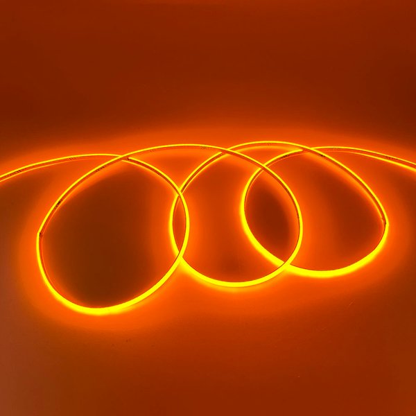 Taśma LED COB o ultracienkiej konstrukcji, 5V 12V 24V, 3mm, elastyczna, pasek LED, pomarańczowa 1800K 2000K 3000K 4000K 6000K, czerwona, zielona, niebieska, żółta, 5m