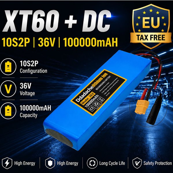 10S2P 36V 100000mAh 36V Elektroroller-Akku Lithium-Elektroroller 500W Elektroroller-Akku 36V 10s2p Akku