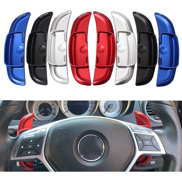 Paddle Shift For Mercedes Benz A B E M Class W204 W212 GLK CLA GLA Car Steering Wheel Paddle Shift Extension Shifters DSG