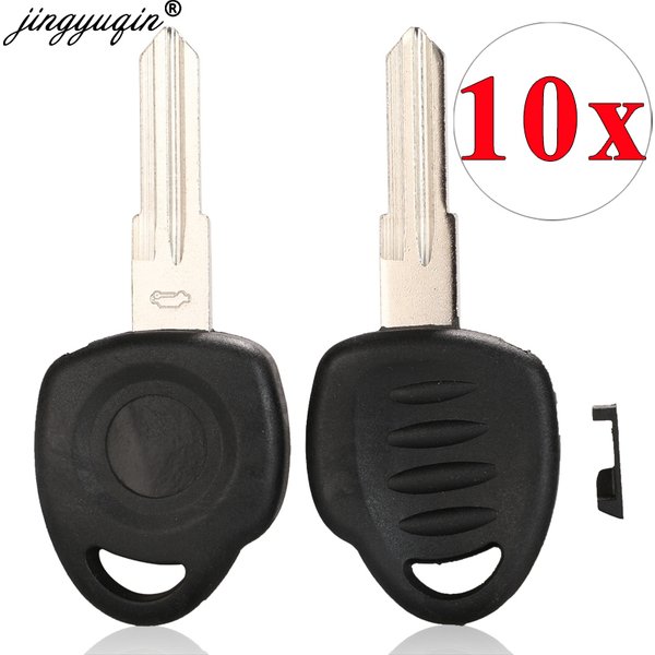 Jingyuqin 10x Transponder Key Shell For Chevrolet Cruze Epica Lova Camaro Impala Remote Key Fob Case