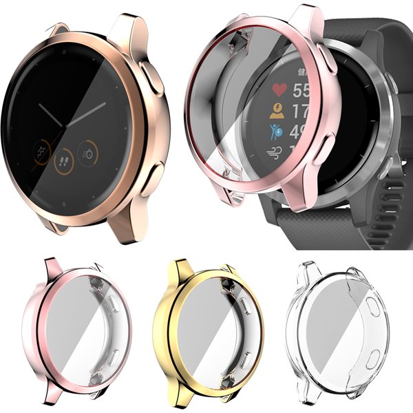 Schutzhülle für Garmin Venu 2/2s Smartwatch TPU-Beschichtung schutz rahmen für Garmin Vivo active 4s/4 Stoßstangen zubehör