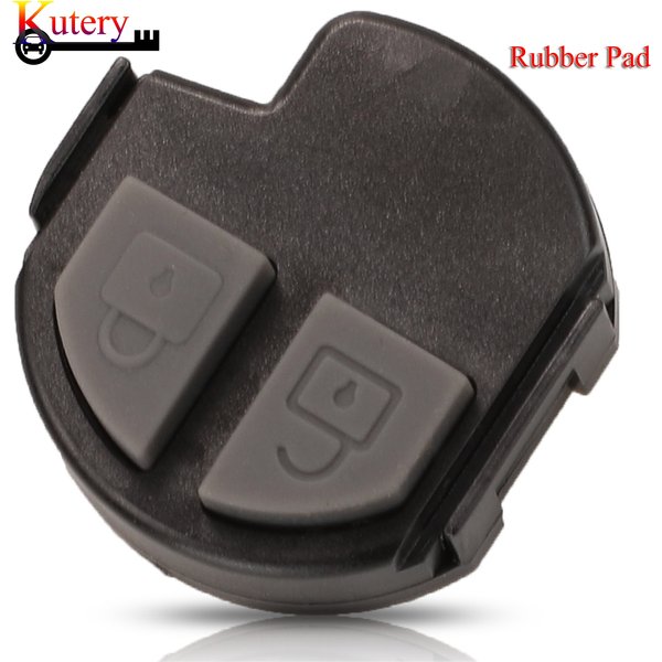 Jingyuqin télécommande voiture intelligente porte-clés remplacement tampon en caoutchouc pour Suzuki clé Swift Grand Vitara SX4 Liana Aerio Jimn Auto 2 boutons