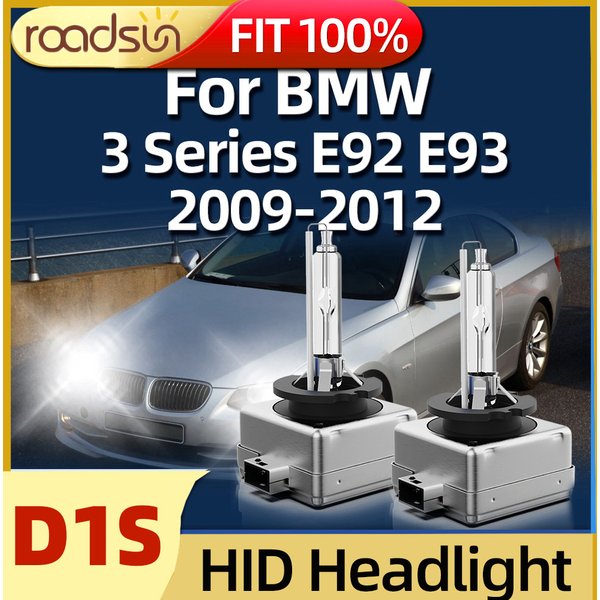 Roadsun 12V 35W Hid Xenon Birne D1S Auto Scheinwerfer 6000K Auto Zubehör Für BMW 3 Serie E92 E93 2009 2010 2011 2012
