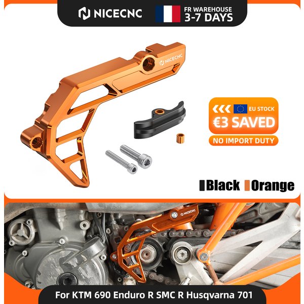 2022 2023 2024 2025 Für GasGas 700 SM/ES 700 SM 700 ES Vorderer Kettenschutz Ritzelabdeckung Schutzkappe KTM 690 Enduro R 690 SMC R 690 Enduro/R SMC /R 2009-2025 Husqvarna 701 Enduro /Supermoto 701 ES