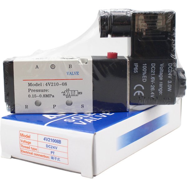 Original Airtac Pneumatic Solenoid Valve 4V210-08 4V310-10 4V110-06 4V410-15