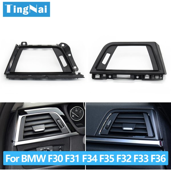 LHD RHD Lewa Prawa Klimatyzacja AC Vent Grill Panel Wylotowy Wykończenie Ramki Do BMW serii 3 4 F30 F31 F34 F35 F32 F33 F36 F82 F83