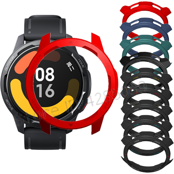 PC Protector case For Xiaomi Watch S1 active cover Protective Bumper Frame For Mi watch color 2 sleeve чехол accessories