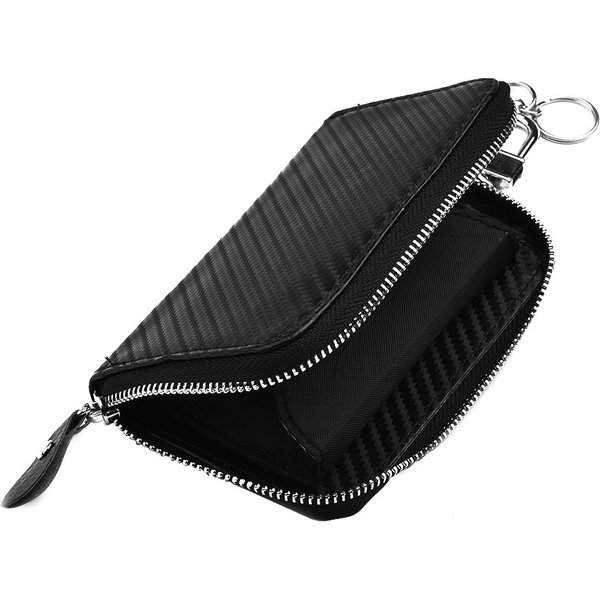 1 Pc Car Key RFID Signal Interceptor Pack Faraday Cage Remote Control Bag Keyless Blocking Bag Car Shielding Key Pack