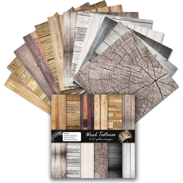 Wood-free Scrapbook Paper Pad Assorted Pattern Decoupage Cardstock Single-Sided Vintage DIY Cardmaking Supplies Junk Journaling