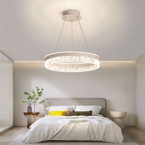 Lustre de plafond moderne et Simple, éclairage d'intérieur réglable, LED haute, 3 couleurs, pour salon, salle à manger, chambre à coucher, ornement décoratif