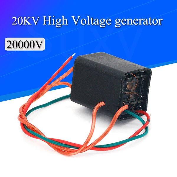 1-10Pcs 20KV 20000V Hochspannung Druck Generator Zünder Step Up Boost Modul Spule Transformator Puls zündung 1,5 A DC 3,6-6V