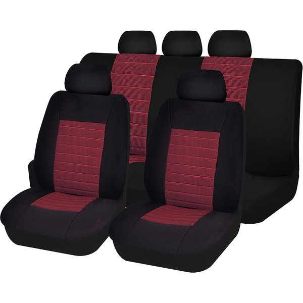 AUTOKING – housses de siège de voiture compatibles avec les airbags, nouveau design 2022, taille universelle, adaptées à la plupart des fourgons et minibus, siège de voiture en jacquard séparé
