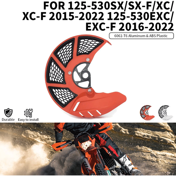 Couvercle de protection de disque de frein de moto, pour KTM EXC EXCF SX SXF XC XCF 125 150 200 250 300 350 400 450 500 525 530 2015-2022