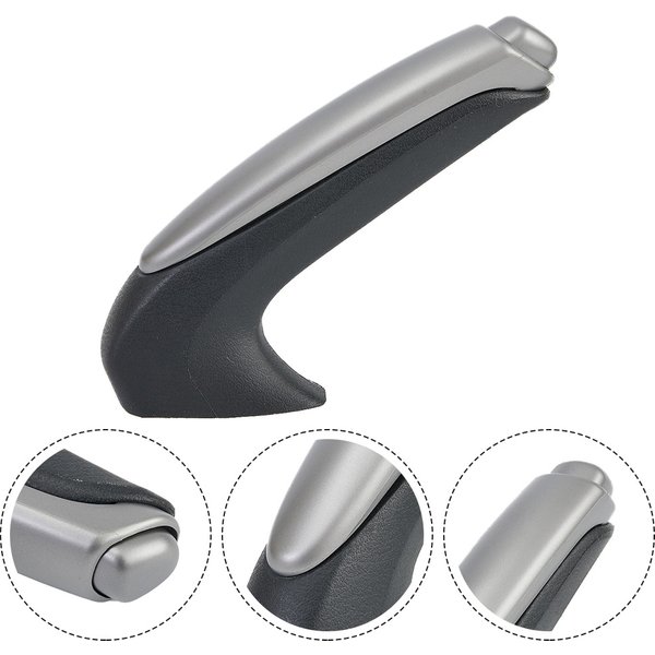 Couverture de levier de frein à main de stationnement de voiture, kit de coque de levier, accessoires de voiture ABS, 47115Snuto 82ZA, Honda Civic 2006, 2007, 2008, 2009, 2010, 2011, 1 pièce