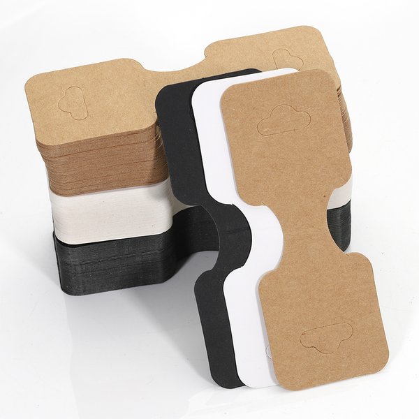 50pcs 9x3.5cm Kraft Paper Packing