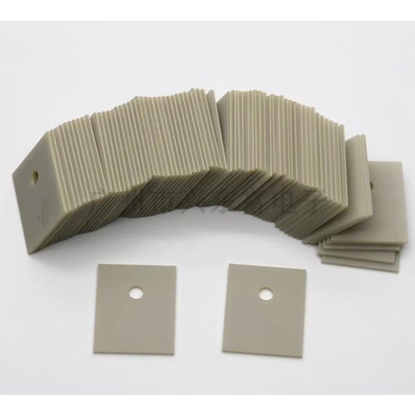 10PCS ALN Aluminiumnitrid-Keramiksubstrat TO-220/3P/247/264 Ultrahohe Wärmeleitfähigkeit Hochleistungs-Mosfet