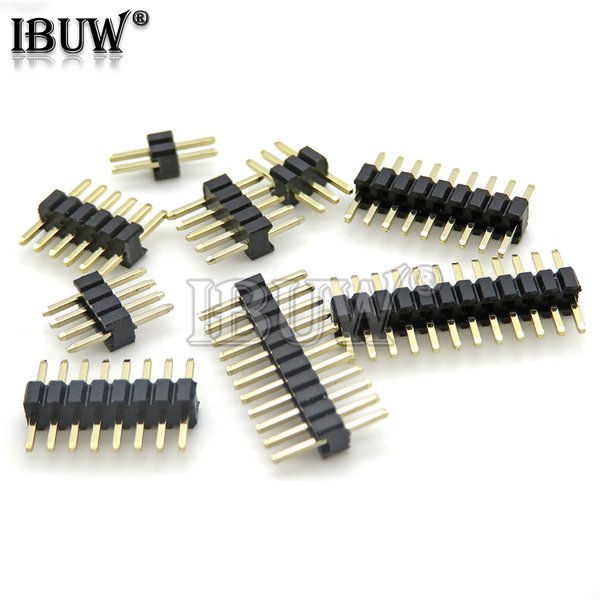 Connecteur de carte PCB pour Ardu37, Single Nucleomale Installaway, Pin Header, Pinheader, 1.27mm, 1.27, 1*2, 4, 5, 6, 8, 10, 12/15-40p, 50p