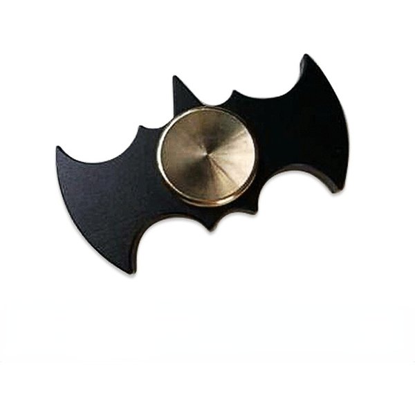 Bat Shape Metal Fidget Spinner EDC Aluminum Alloy Hand Spinner Anti Relieve Stress Toys for Adult Kids Anti-Anxiety Fidget Toy