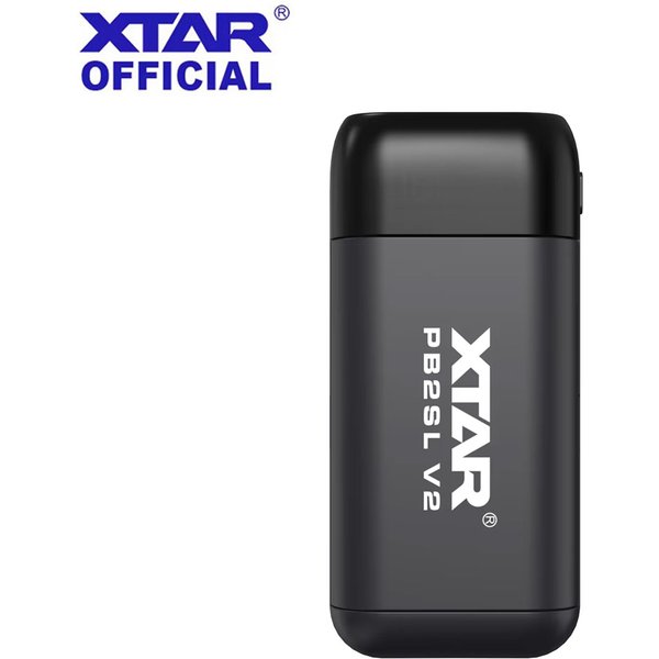 XTAR PB2SL V2 18650/21700 Batterieladegerät und Powerbank, schnelles Aufladen, intelligentes Management, doppelte Funktion, sichere tragbare Lösung